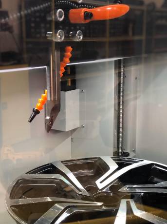 TOUR CNC 2 | L'atelier de la Jante Machine de redressage et de tournage de jantes en diamant CNC Kingersheim 0